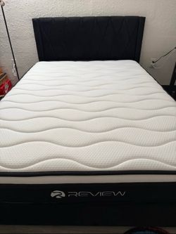 Full Bed Frame and Mattress