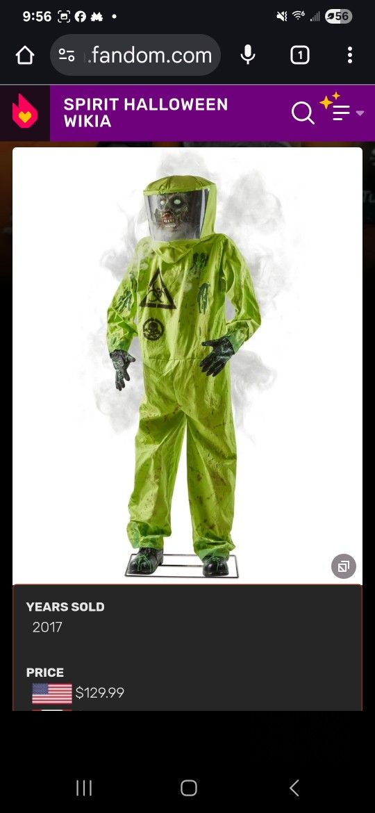 Hazmat Zombie Spirit Halloween
