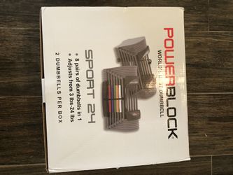 Powerblock 24 adjustable dumbbells