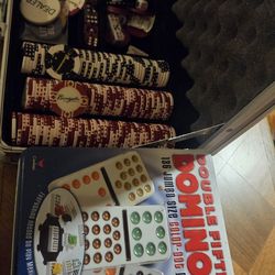 New Dominoes And Holdem Chips