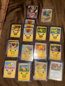Pokemon 30th Celebration Set (Near Mint) singles Lot