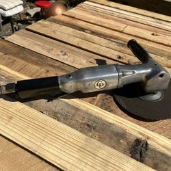 Chicago Pneumatic Pace Setter 7" Air Angle Sander Polisher 2000RPM CP-869
