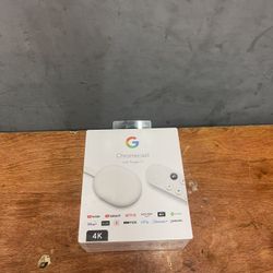 Chromecast with Google TV (4K) - Snow