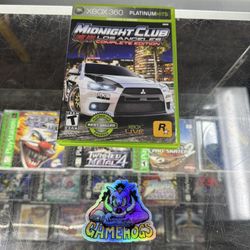 Midnight Club Los Angeles Xbox 360 $25 Gamehogs 11am-7pm