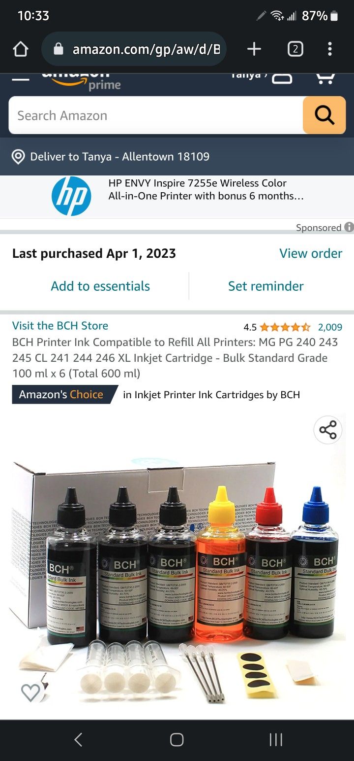 Ink For Printer