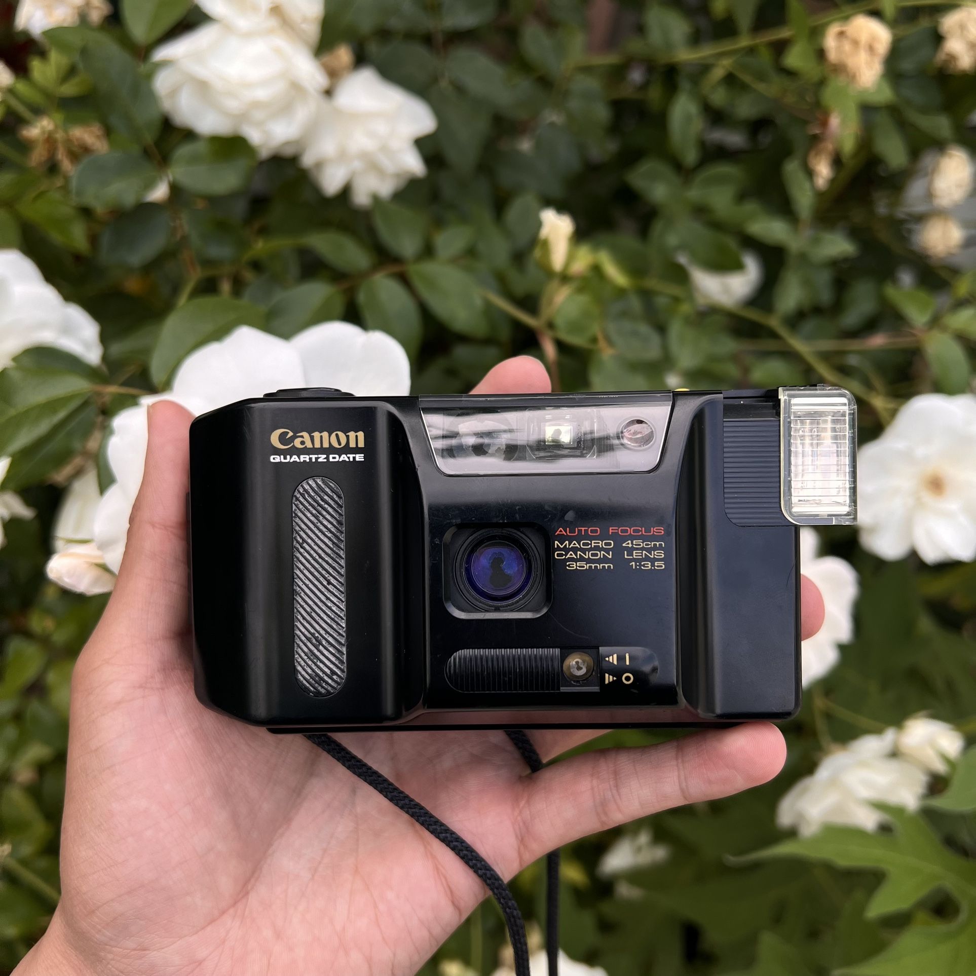 Canon AF35J Quartz Date Point and Shoot 35mm Film Camera