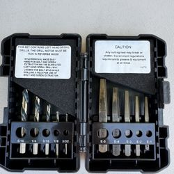 10 PC SP+ Extractor Set & SP Left Hand Stubby Drills