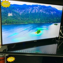 Samsung 43” Flat Panel TV, Good Used Condition!