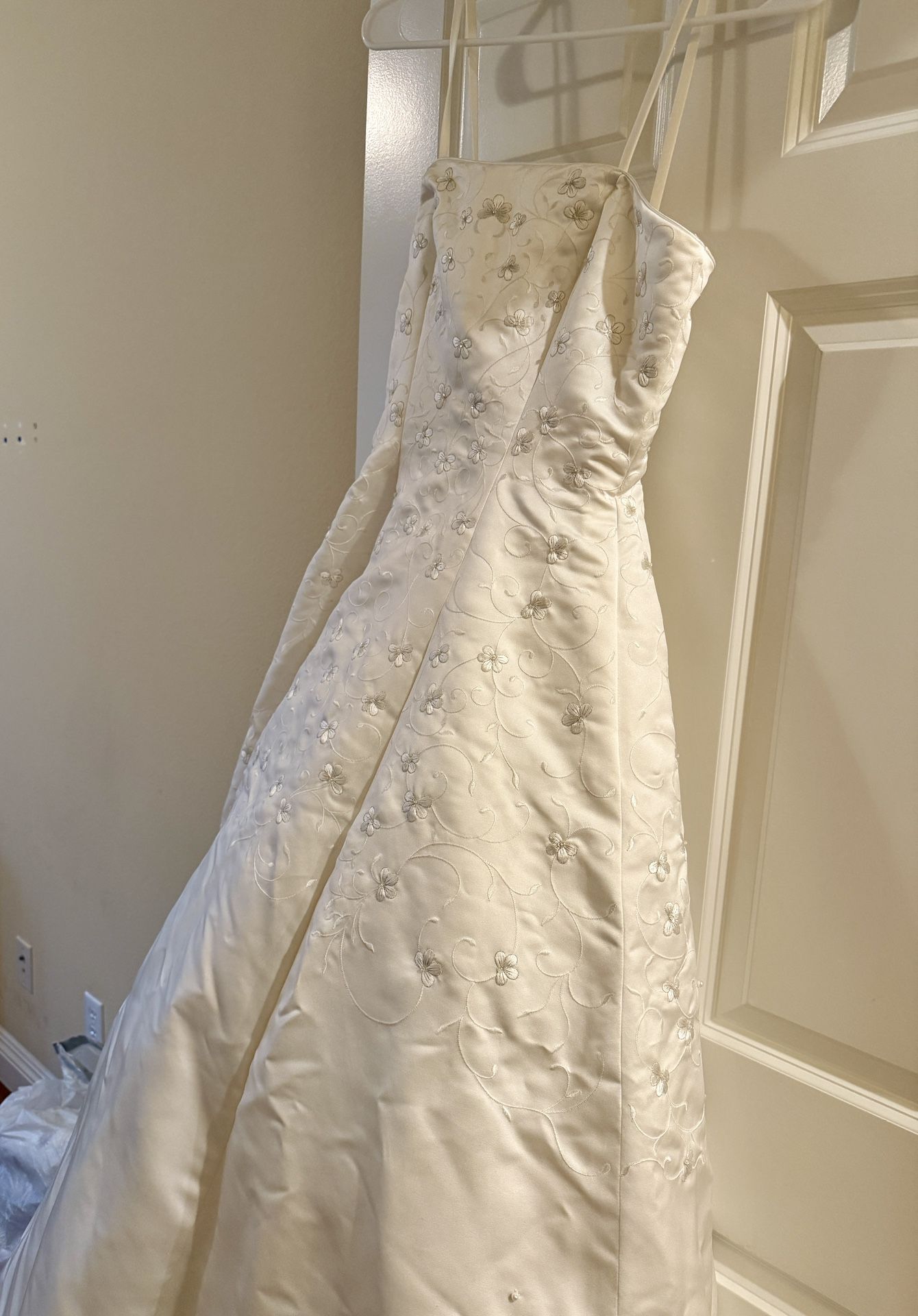 Detachable Sleeve Wedding Dress Sweetheart Sequins - Sultan  Wedding Gown 