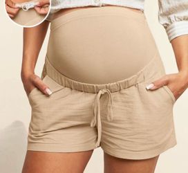 Nude maternity shortys