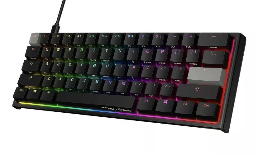 HyperX x Ducky One 2 Mini Mechanical Gaming Keyboard (Black) *LIMITED*