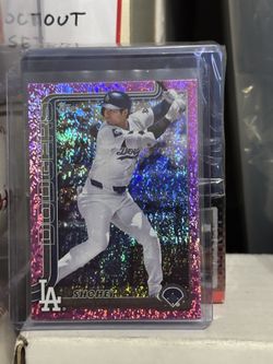 2025 Topps Series Shohei Ohtani Pink Holo Foil