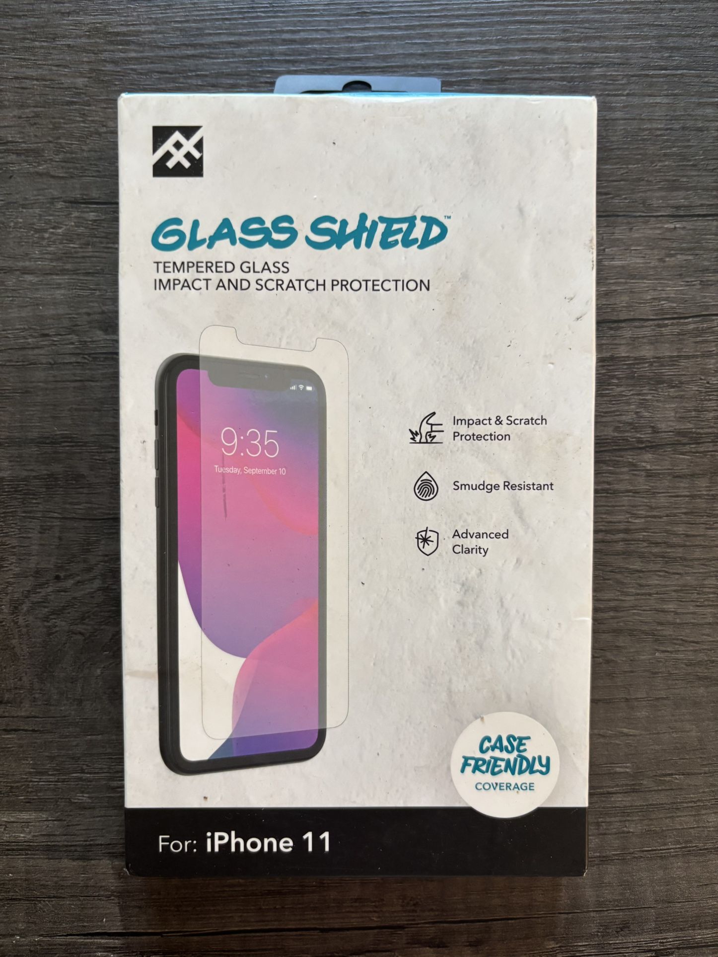 ZAGG Tempered Glass Shield Screen Protector Clear For IPhone 11