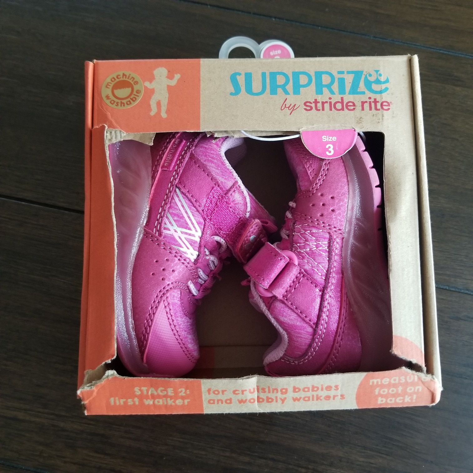 Surprize by Stride Rite Stage 2 first walker Babies shoes