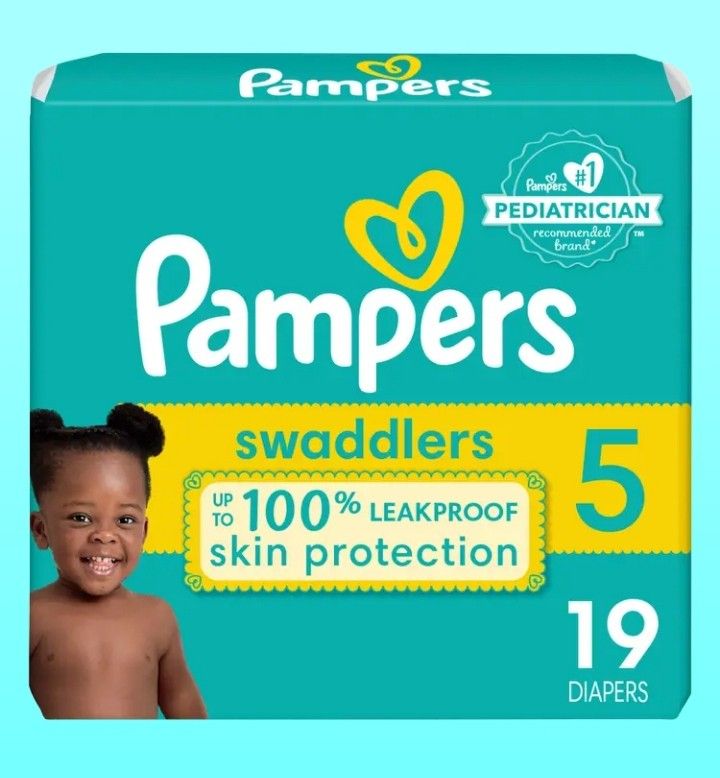 QTY 4 PAMPER SIZE 5