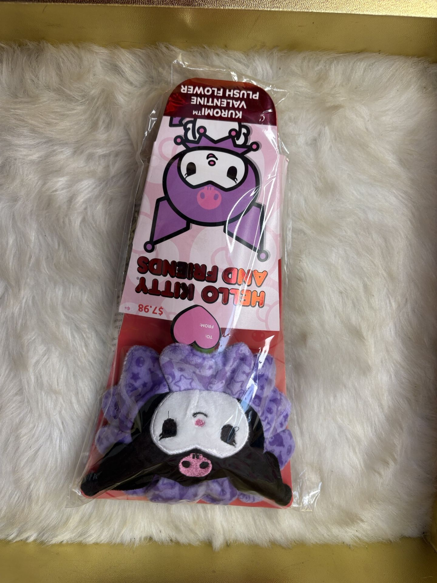 Adorable Kuromi Valentines Day Plush Flower 2025 