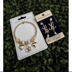 Fashion Jewelry Bracelet & Earrings 