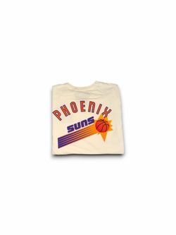 Phoenix Suns NBA Mitchell & Ness throwback logo cream t-shirt men’s XL