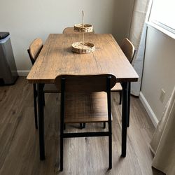 Dining Table And Chairs 