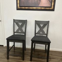 2 Counter Height Chairs