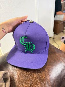 Chrome Hearts Purple Baseball Cap