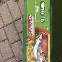 NEW Coleman Red Canyon 8 Tent