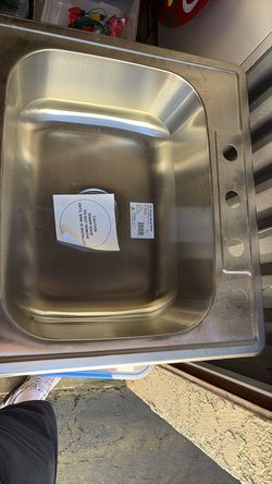 25 x22 stainless sink