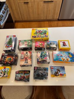 Selling lego lots. All together. All brand new