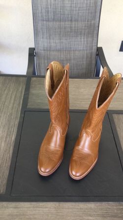 Cowboy leather boot for men