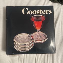 Silver And Crystal Coasters
