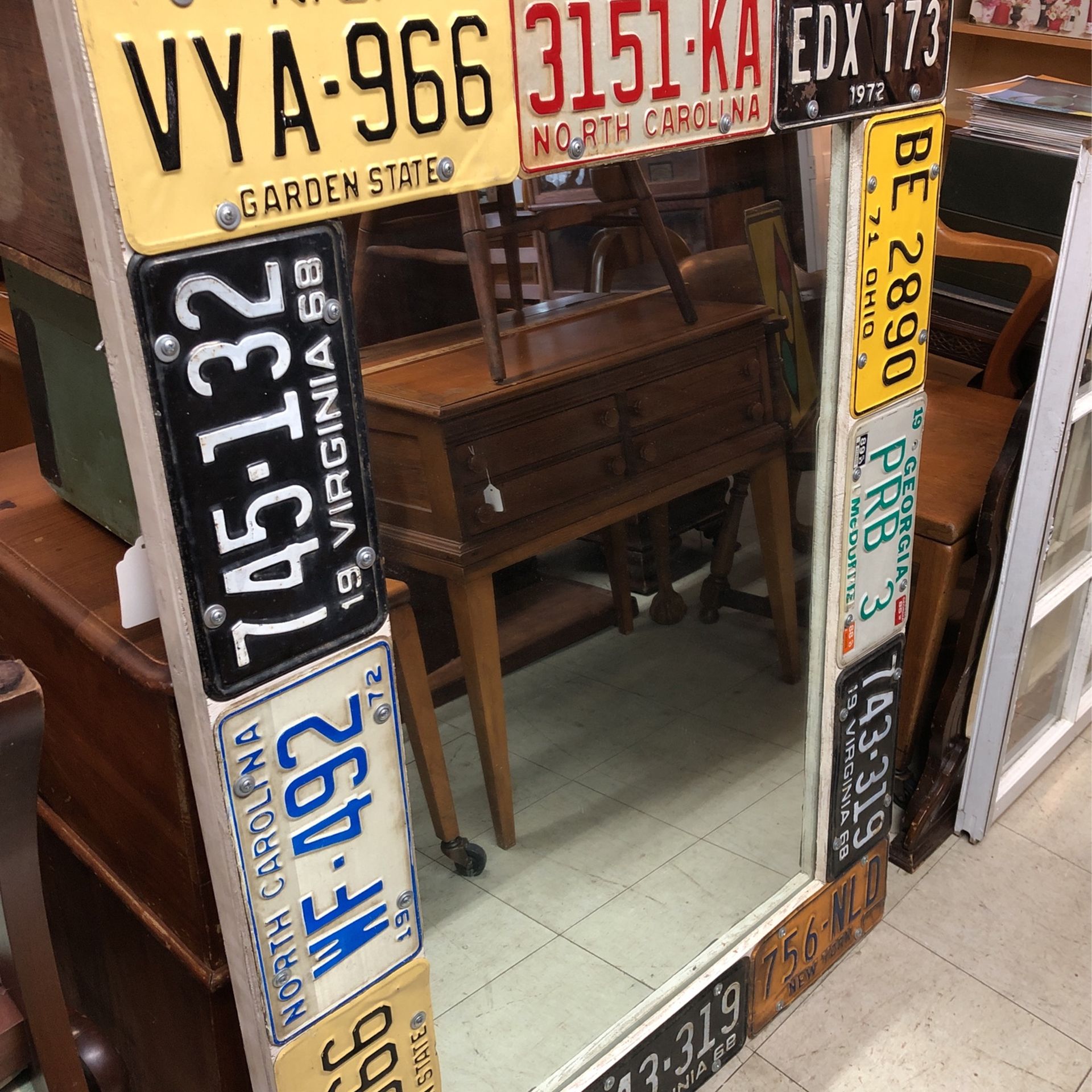 License Plate mirror 