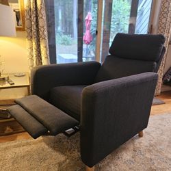 Navy Recliner 