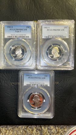 Proof Dcam Quarter Dollar PCGS