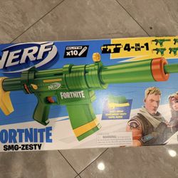 Brand New Hasbro NERF Fortnite SMG-Zesty Elite Dart Blaster