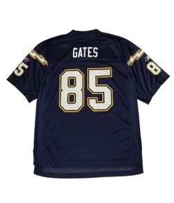 Reebok San Diego Chargers  Antonio Gates Jersey Men’s Large L Blue LA Vintage