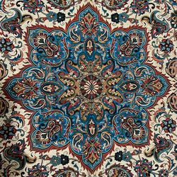 Oriental Design Silk Fabric 