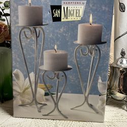 3 Piece Candle Set
