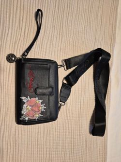Black Ed Hardy crossbody