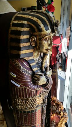 7 foot sarcophagus