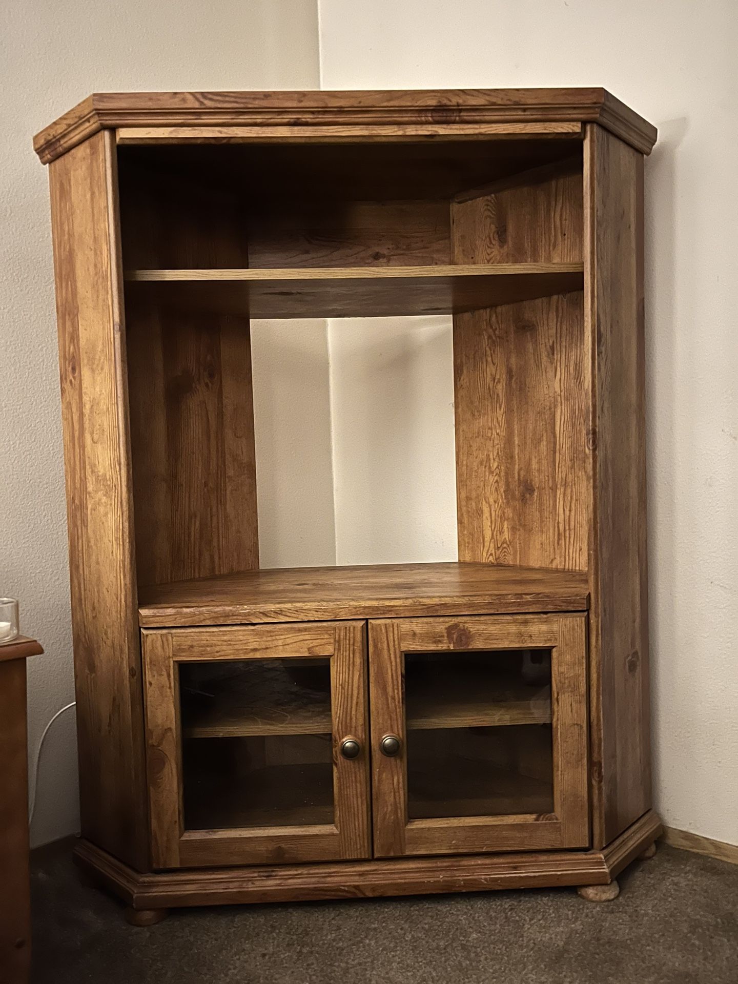 Beautiful Corner TV Cabinet
