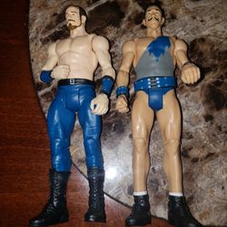 Wwe Tag Team Vaudvillians Action figures