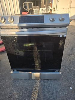 Samsung Stainless Steel Range Glasstop slide in30-day Warranty