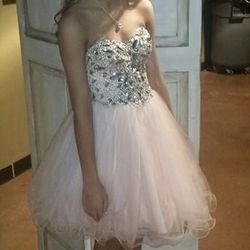 Strapless Prom Dress 