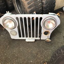 Jeep cj grills and fenders