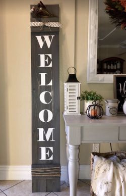 Cotton Welcome Sign!!!