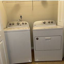  Whirpool Super Capacity Washer & Dryer