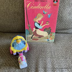Fisher Price Cinderella Carriage Toy With Book