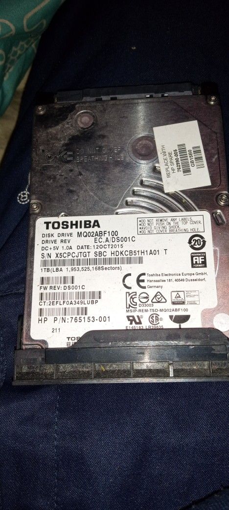 Laptop Hard Drive