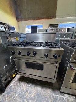 36” VIKING GAS RANGE STAINLESS STEEL