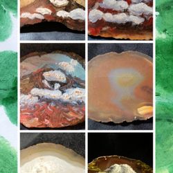 Mt St Helens Eruption 🌋 Rock Paintings 